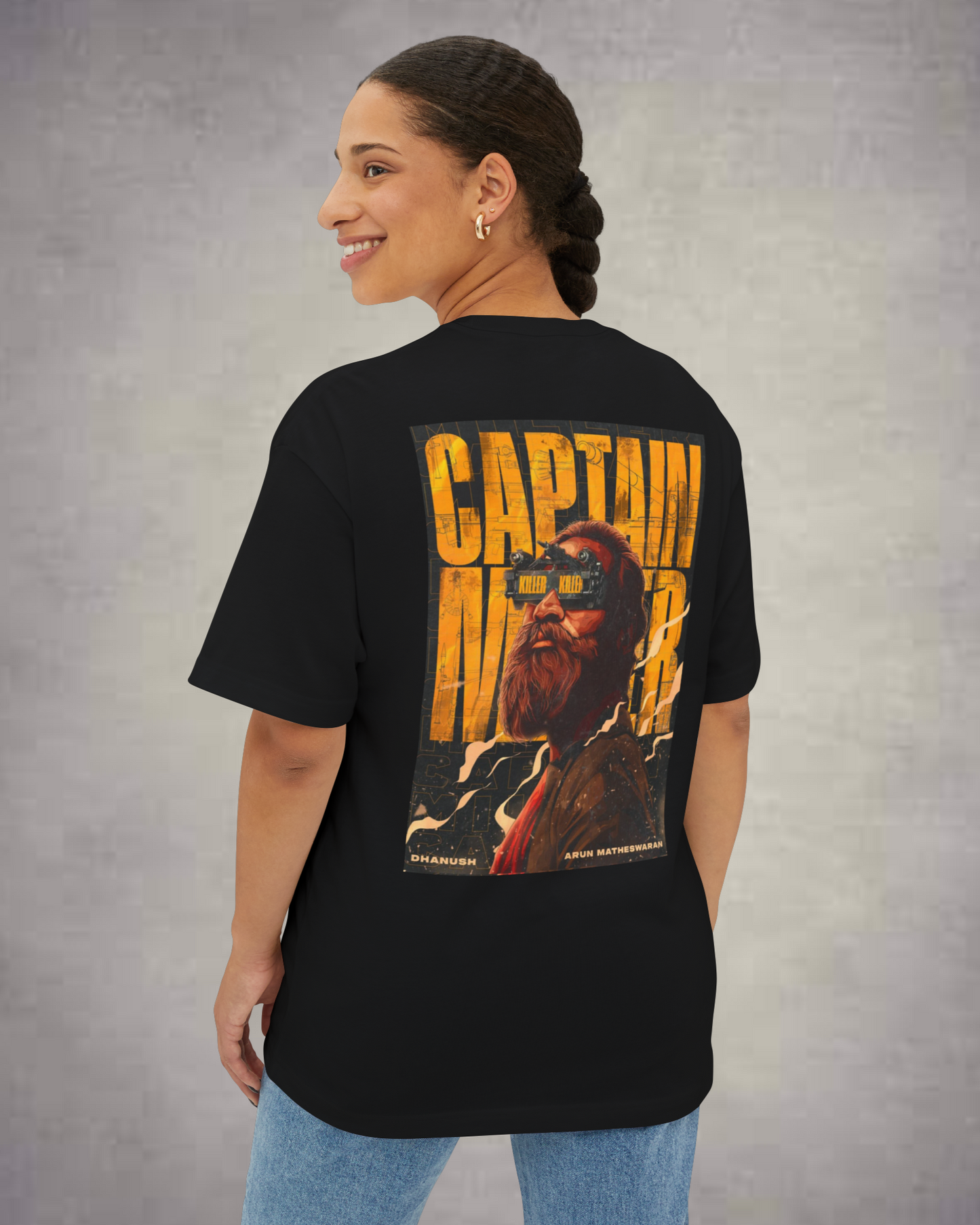 CAPTAIN MILLER Oversized Premium T shirts