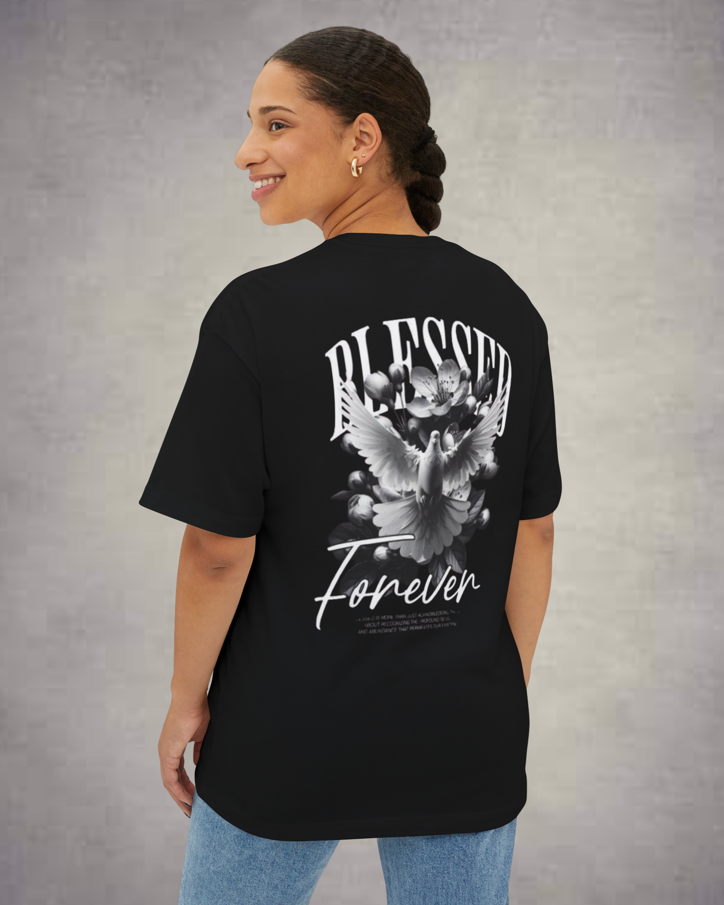 Blessed Forever Oversized Premium T shirts
