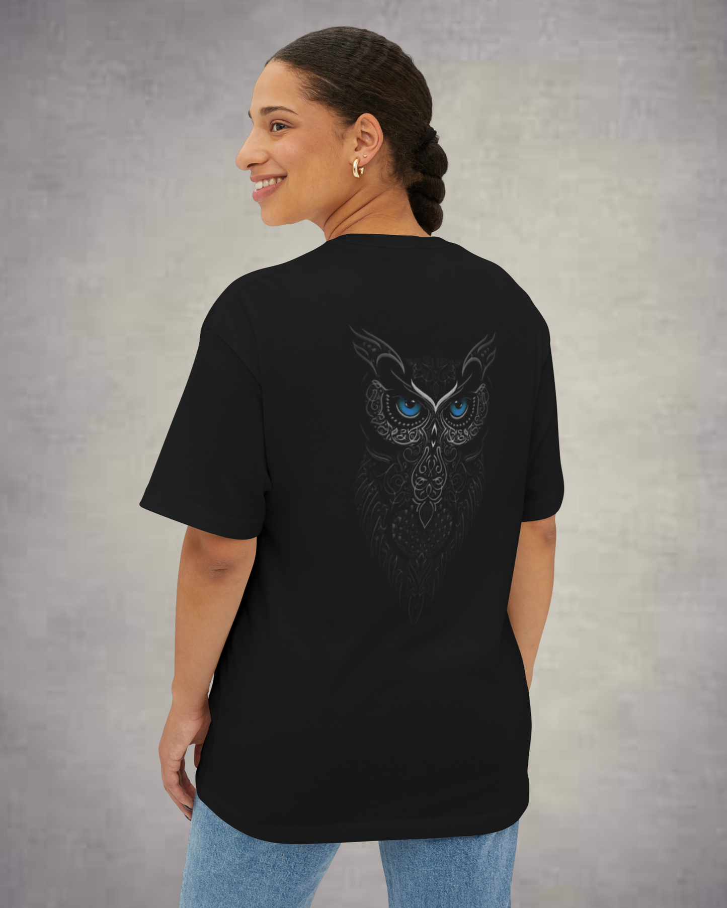Dark Owl Oversized Premium T Shirt