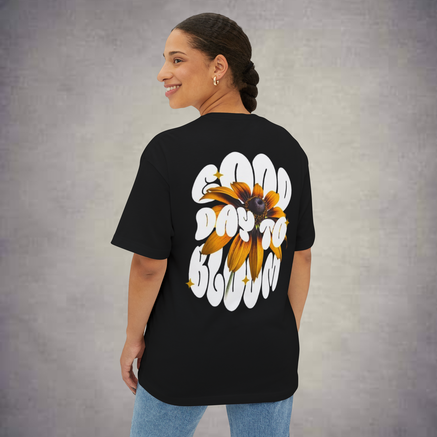 Good Day To Bloom Oversized Premium T Shirt