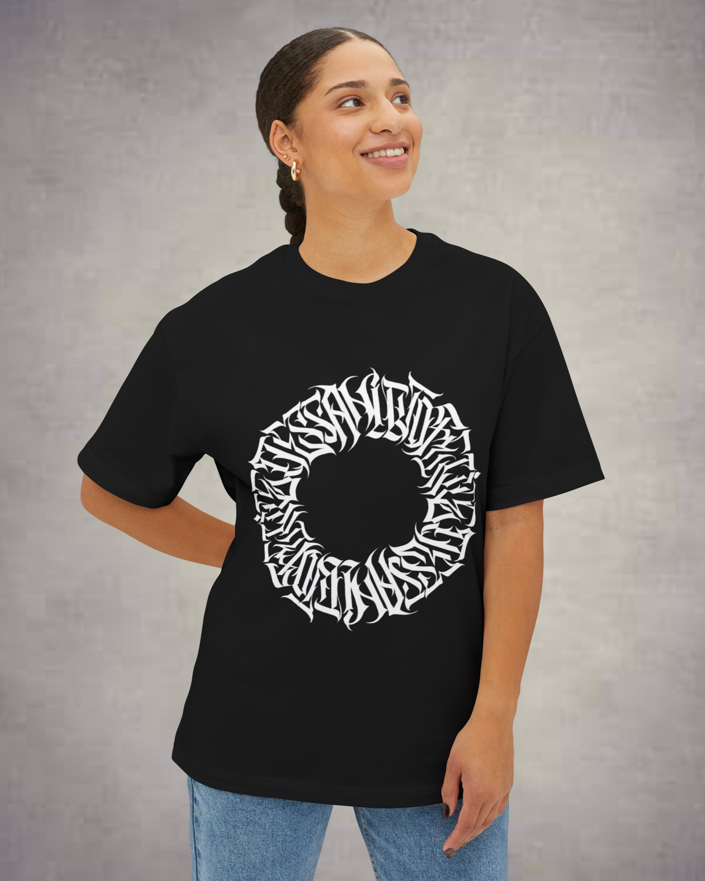 Calligraphy Oversized Premium T shirts