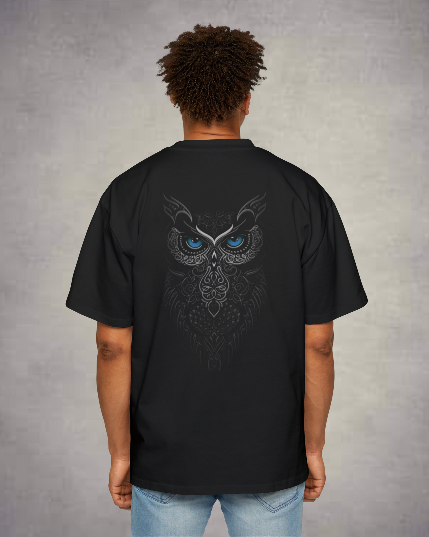 Dark Owl Oversized Premium T Shirt