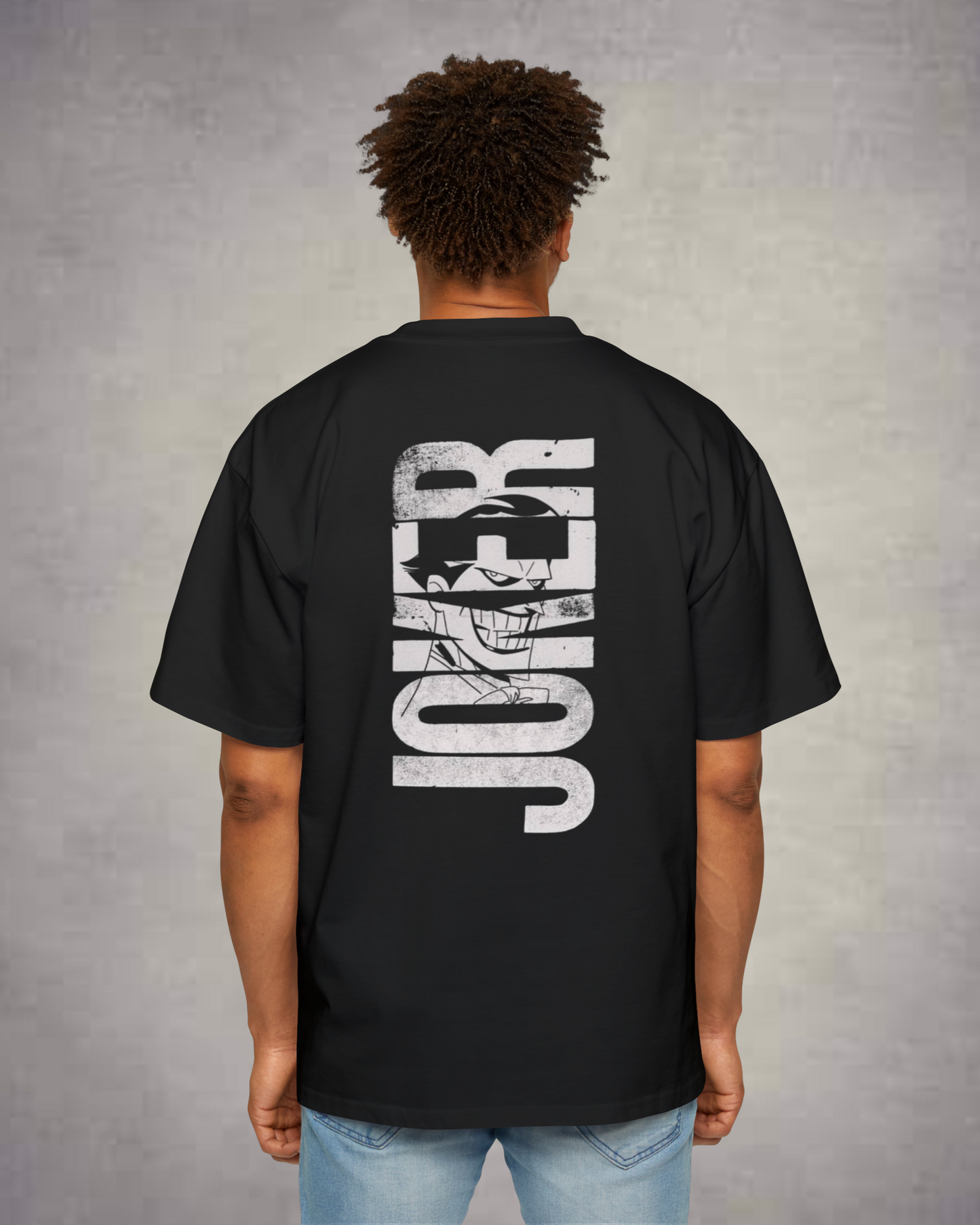 JOKER BLACK Oversized Premium T shirts