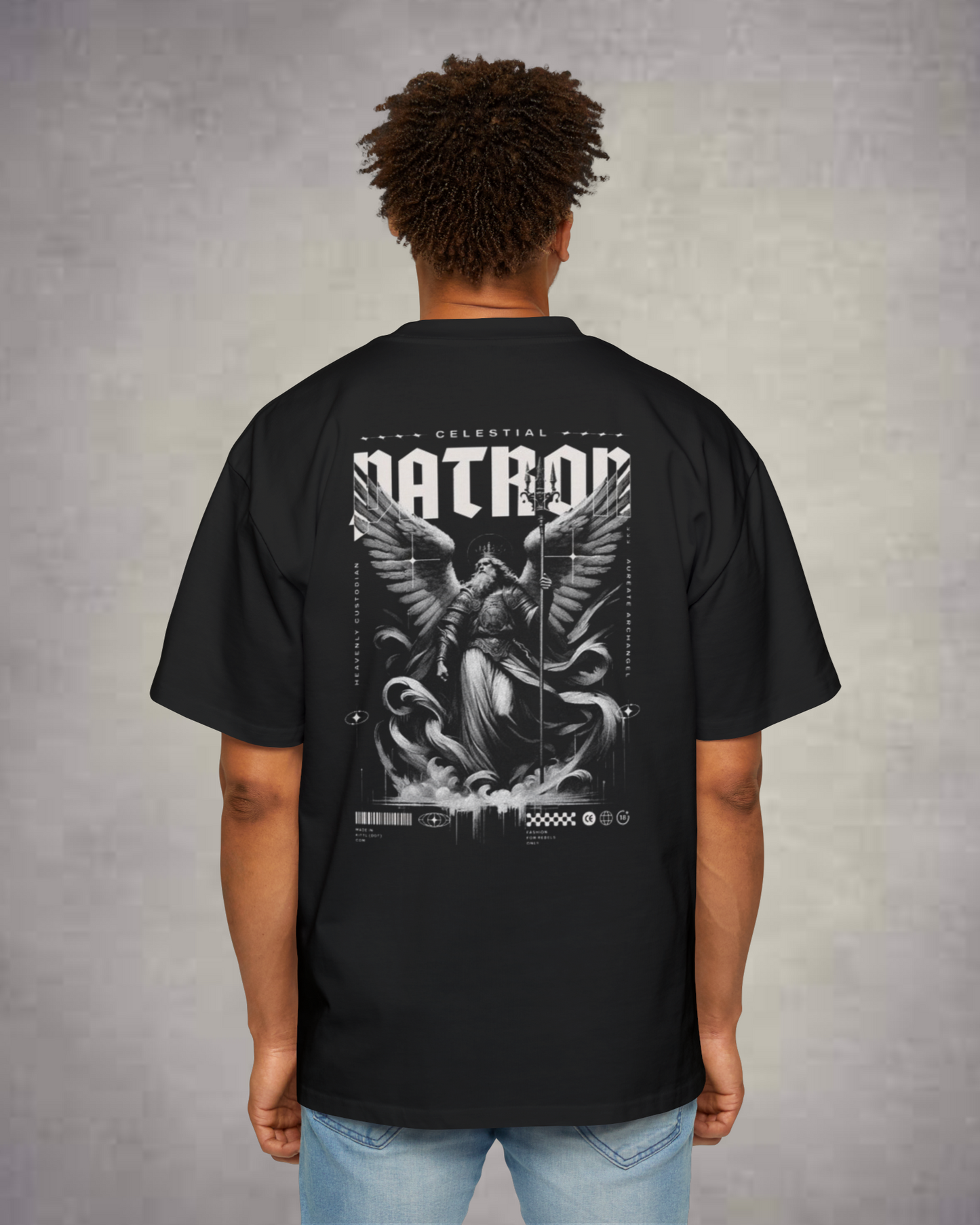 Black Oversized Premium T Shirt