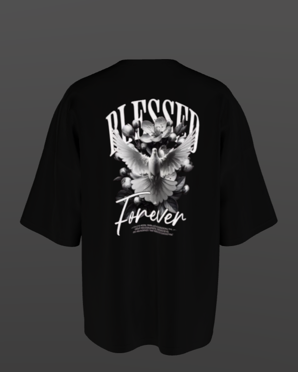 Blessed Forever Oversized Premium T shirts