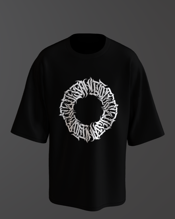 Calligraphy Oversized Premium T shirts