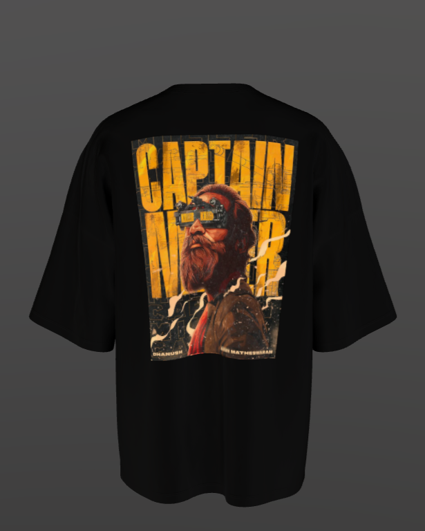 CAPTAIN MILLER Oversized Premium T shirts