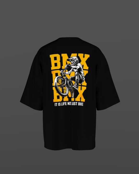 BMX with Bike Ride Oversized Premium T shirt