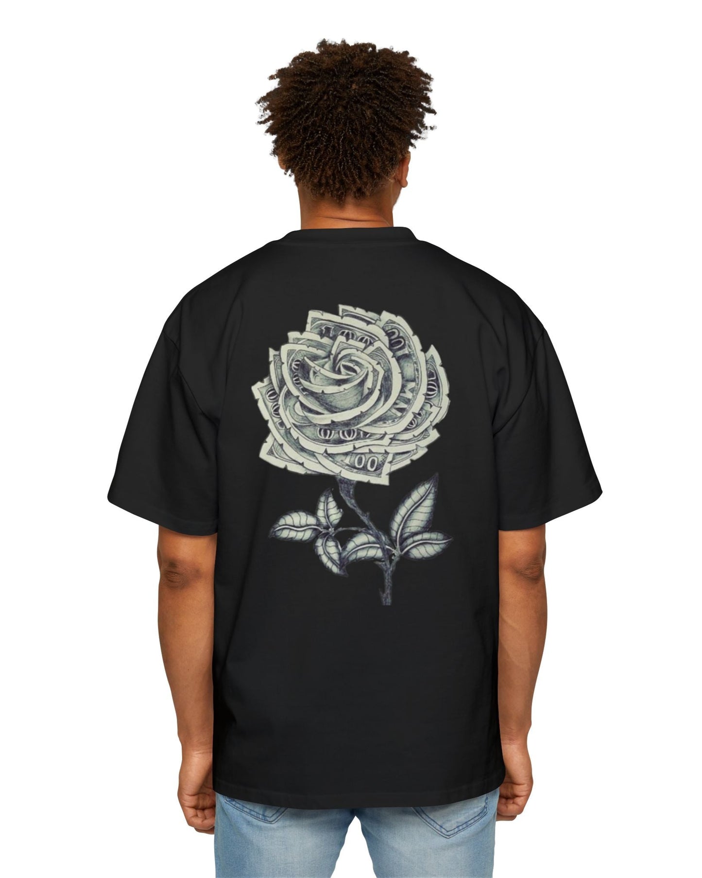 Flower Oversized Premium T Shirt