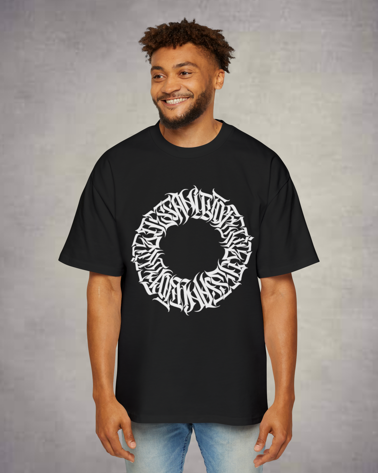 Calligraphy Oversized Premium T shirts