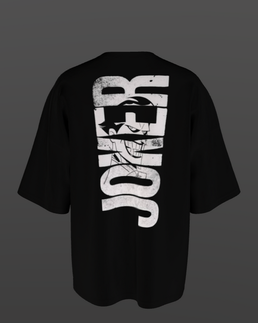 JOKER BLACK Oversized Premium T shirts