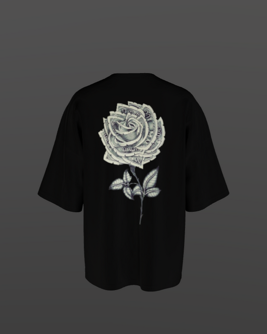 Flower Oversized Premium T Shirt